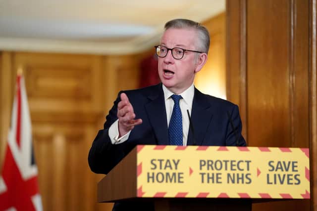 Minister for the Cabinet Office Michael Gove - Pippa Fowles/10 Downing Street/Crown Copyright/PA Wire