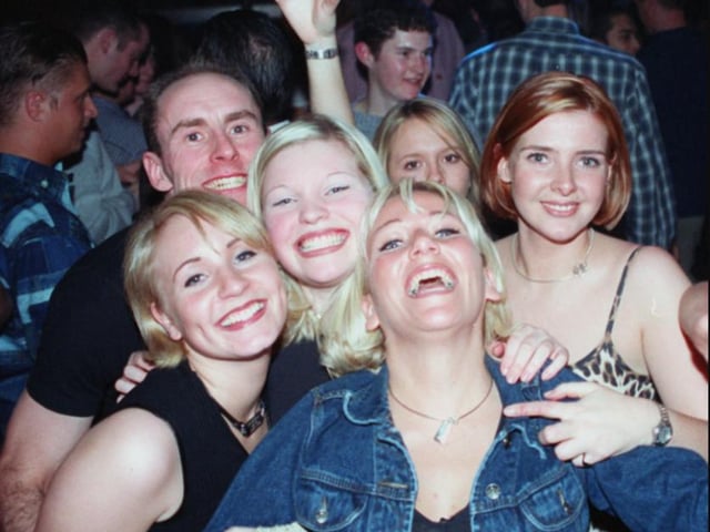 A happy Karisma crowd in1997
