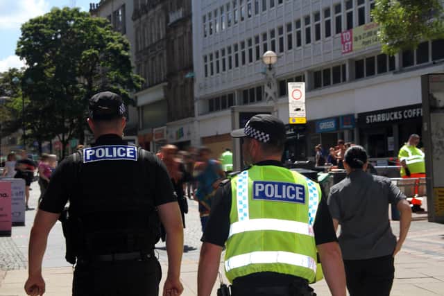 Sergeant Jonathan Simpson is South Yorkshire Police’s Project Servator co-ordinator and describes it as ‘unpredictable, highly-visible police deployments, involving a wide range of specially trained officers’.