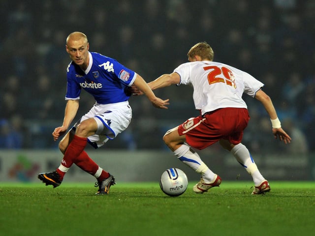 The winger scored one goal in 15 appearances on loan from Swansea. The 32-year-old now represents Cymru Premier club Barry Town United.