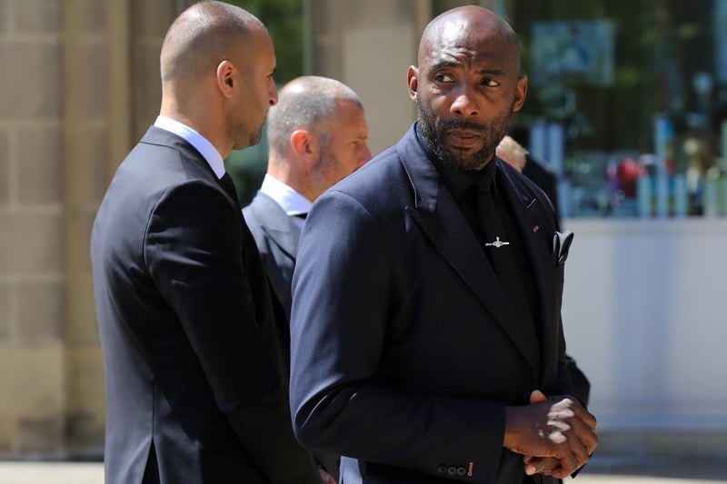 Johnny Nelson, one of four world champions trained by Brendan Ingle, at the funeral