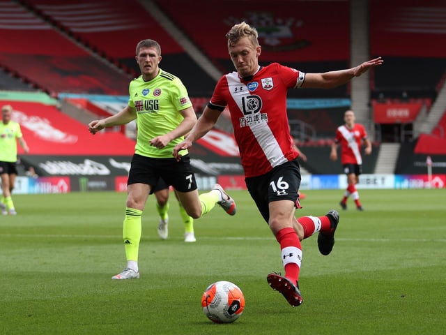 Average time players spend at club (days): 833 Longest serving player (minus loan spells): James Ward-Prowse Length of service of longest-serving player: 2,976