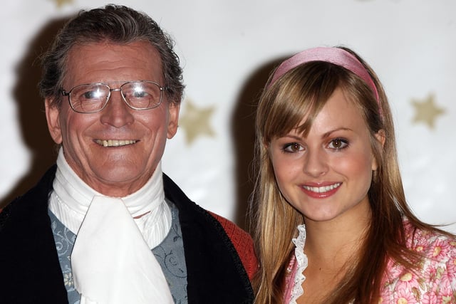 Johnny Briggs, now 84-years-old, is best known for his role as Mike Baldwin in the soap opera Coronation Street, in which he appeared from 1976 to 2006 and again in 2012 in the Text Santa special as a ghost. He received a lifetime achievement award at the 2006 British Soap Awards for his thirty years of contribution to the soap.