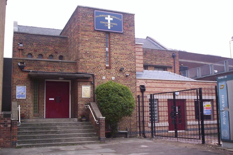 Hillsborough Tabernacle Church with a new extension in 2011