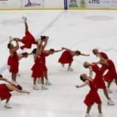 The Steel City Trophy international synchronised ice skating contest is taking place at iceSheffield
