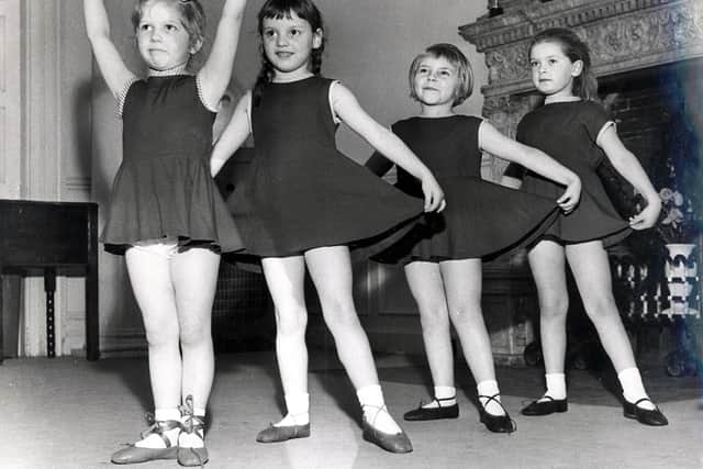 Monica (not pictured) wanted to be a ballet dancer, like these little girls who were pictured in March 1967. ©Sheffield Newspapers Ltd