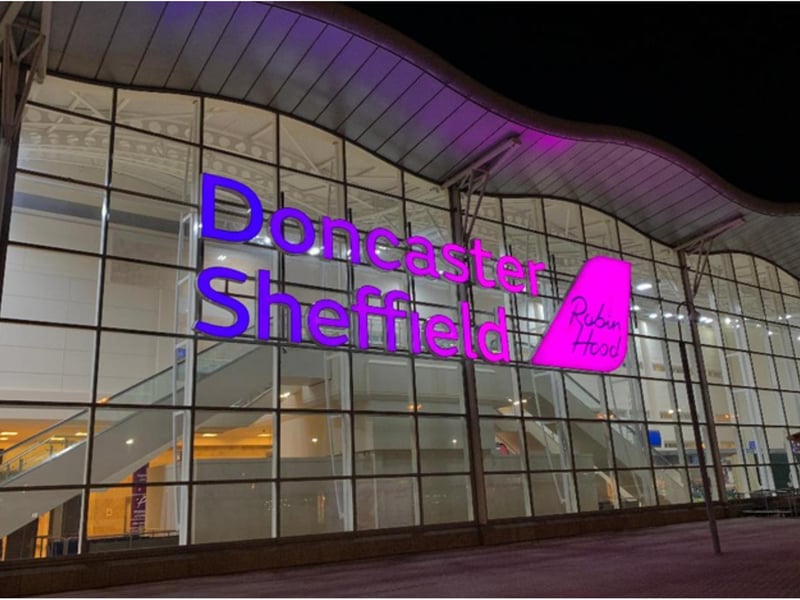 International travel came to a halt as Doncaster Sheffield Airport fell silent.