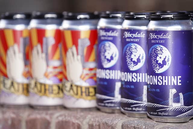 Moonshine and Heathen - Abbeydale Brewery's two most popular beers. Picture Scott Merrylees