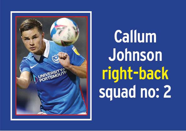 Rating: 66
Johnson's first season at Fratton Park was very successful even though he had to challenge for a place with James Bolton.
The right back became a fans' favourite after his consistent performances, although he was loaned out by Danny Cowley at the start of this campaign.