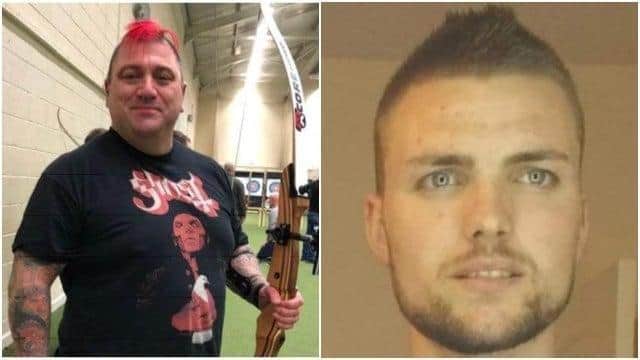 L-R: Jason Mercer and Alexandru Murgeanu died on the M1 smart motorway near Sheffield in June 2019.
