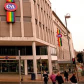 The C & A Sheffield store pictured in March 1998