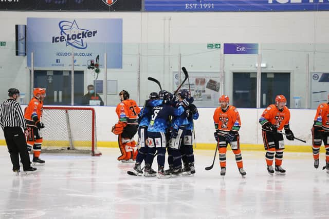Steeldogs in action. Pic by Podium Prints