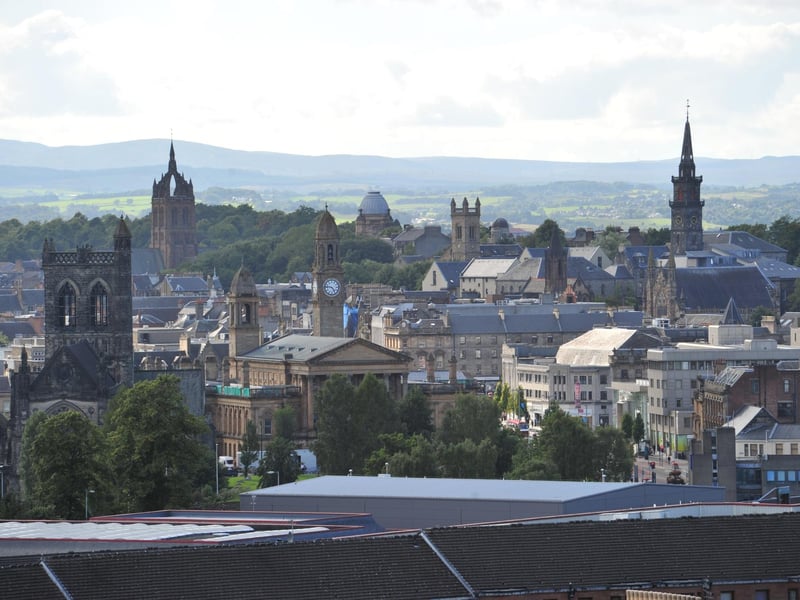 Renfrewshire's score of just 33.8 is a shockingly-low score, especially for those who know the area well.