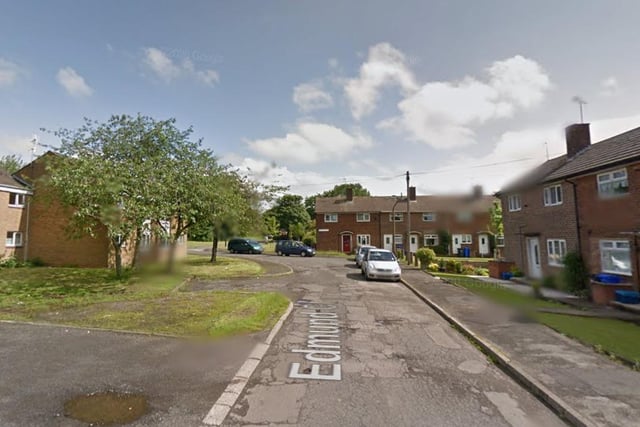 The third-highest number of reports of antisocial behaviour in Sheffield in January 2023 were made in connection with incidents that took place on or near Edmund Close, Greenhill with 7