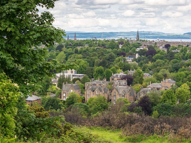 The views from the house are magical, looking a whole different side of the city