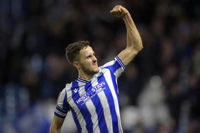 Will Vaulks celebrates Sheffield Wednesday's FA Cup win over Newcastle United on an evening he was hugely impressive.