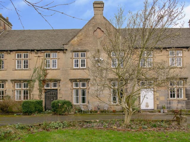 This nine-bedroom, detached Grade II* listed home dates back to the 15th century in the time of Elizabeth I. The asking price is £650,000 and the sale is being handled by BuckleyBrown.