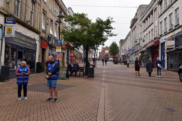 Mansfield town centre