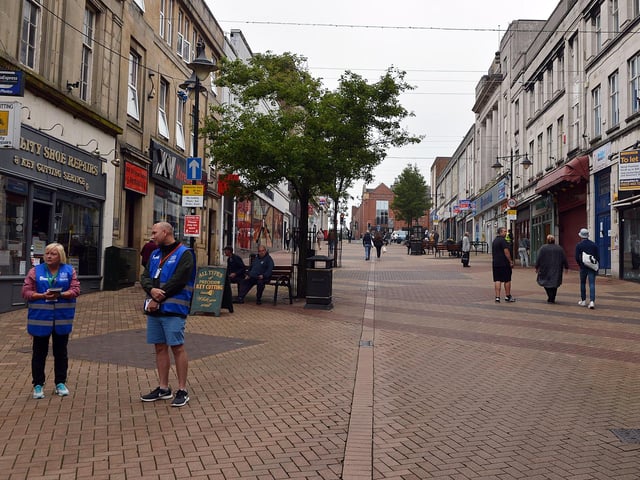 Mansfield town centre