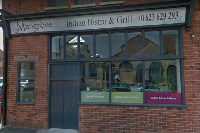 In second place we have Mangrove Bistro and Grill and you can find them at, 5 Dame Flogan St, Mansfield NG18 1DJ.