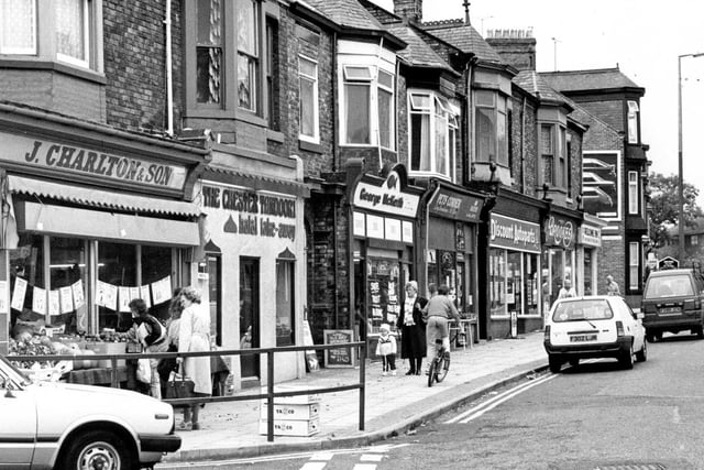 The Chester Road shops in 1989. Remember them?