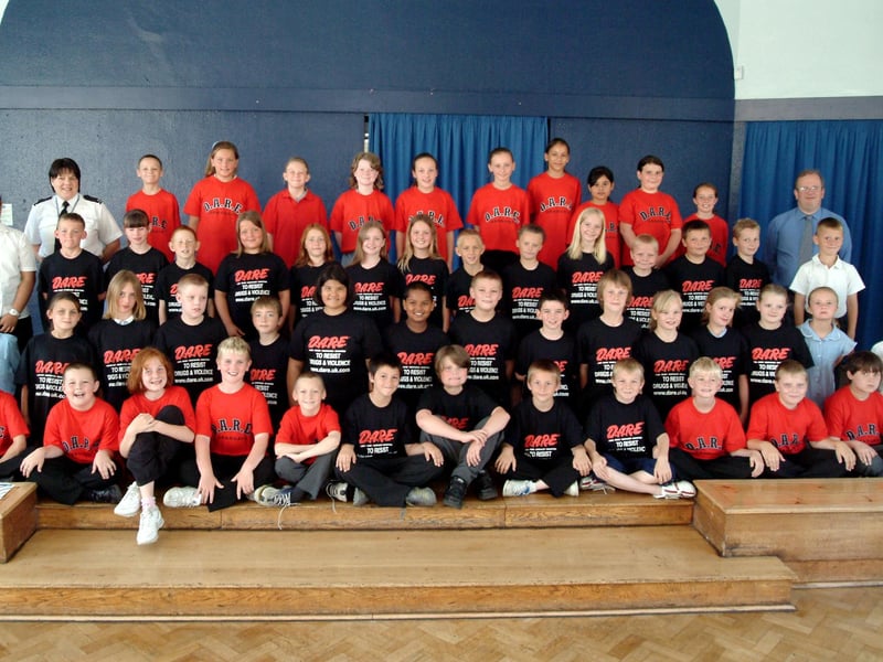 Ethel Wainwright School's DARE graduation from 2006 - can you spot any familiar faces?