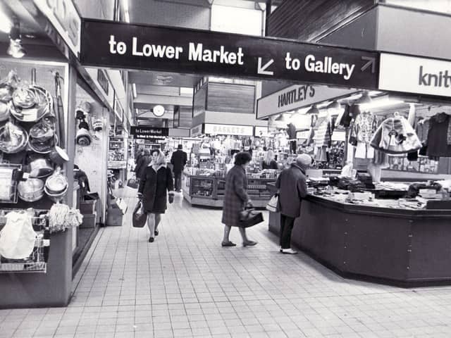 Castle Market, Sheffield - 22nd November 1971. Picture Sheffield