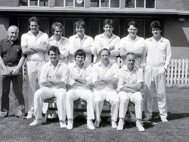 Did you play for Glapwell Colliery Cricket Club in 1982?