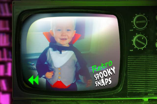 Little vampire Vinnie Simpson is in our retro round-up of Spooky Snaps from years gone by - could you be in one of our 13 snaps?