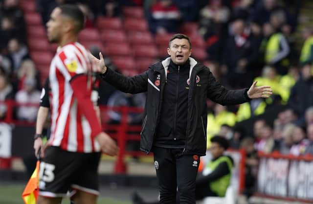 Sheffield United manager Paul Heckingbottom loves being on the touchline: Andrew Yates / Sportimage