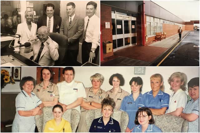 Scenes from Hartlepool General Hospital in the 1990s