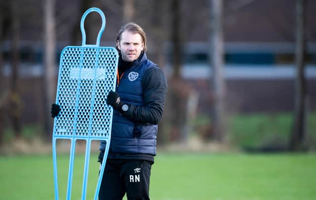Hearts boss Robbie Neilson has plans to freshen up his squad. Picture: SNS