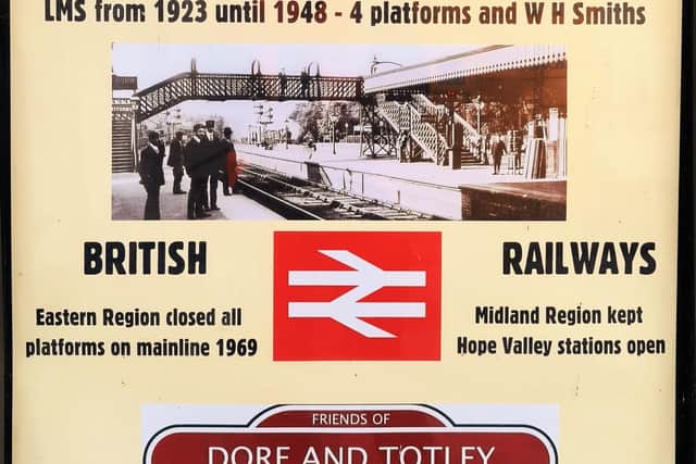Dore and Totley Station celebrates 150 years.