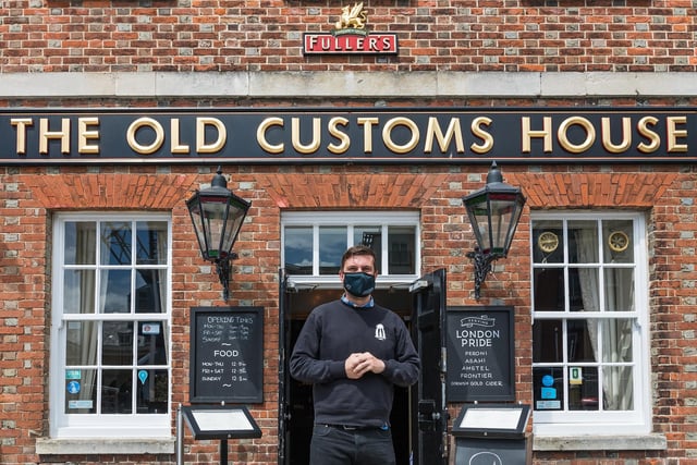 This pub can be found in Gunwharf Quays and it has been named in the Good Beer Guide for 2022.