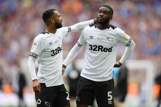 Chelsea defender Fikayo Tomori has claimed his loan spell with Derby County played a vital role in his development as a player, going as far as contending he'll remember it for the rest of his life. (Sky Sports). (Photo by Mike Hewitt/Getty Images)
