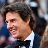 Tom Cruise at the Royal Film Performance and UK Premiere of Top Gun: Maverick at Leicester Square