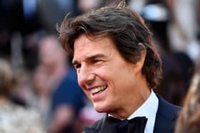 Tom Cruise at the Royal Film Performance and UK Premiere of Top Gun: Maverick at Leicester Square