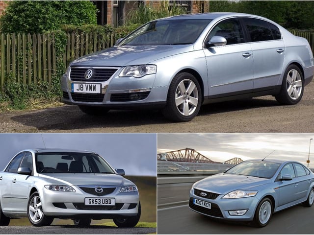 Once again, older versions of the best performing cars crop up among the least reliable but Volkswagen's 2005 Passat out-faults them all.
Volkswagen Passat (2005 - 2015) 57.9%; Mazda 6 (2007 - 2012) 63.5%; Ford Mondeo (2007 - 2014) 64.8%