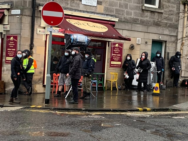 Residents in the area were warned that filming could cause some minor disruption.
