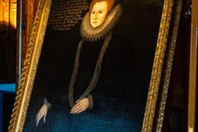 The portrait of Bess of Hardwick in which she is wearing the necklace