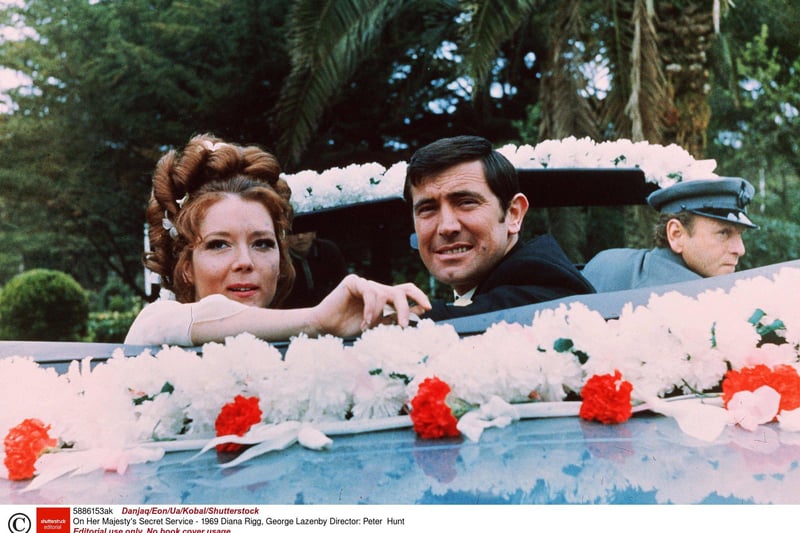On Her Majesty's Secret Service 1969
George Lazenby and Diana Rigg