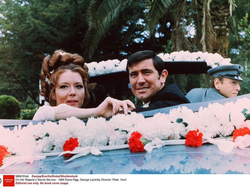 On Her Majesty's Secret Service 1969
George Lazenby and Diana Rigg