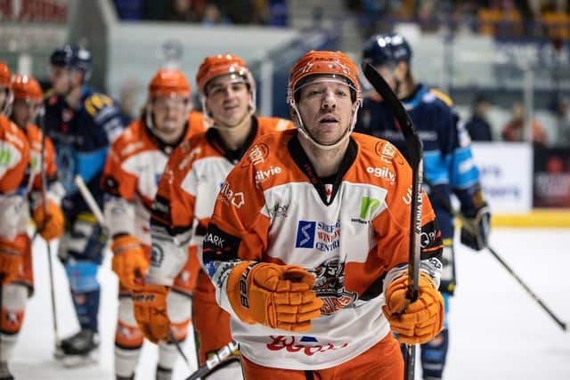 Brendan Connolly after scoring in Coventry
