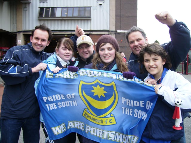 Manchester United 0-1 Pompey: FA Cup quarter-final 2008