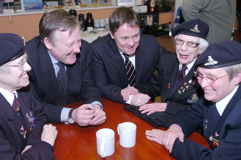 Back to 2010 for this retro photo at the Heugh Battery. It shows MPs Kevan Jones and Iain Wright chatting to veterans Sheila Caden, Edna Walker and Ann Mahoney.