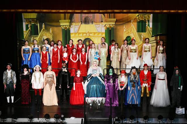 The young performers took to the stage at Grangemouth Town Hall for the first time since 2019