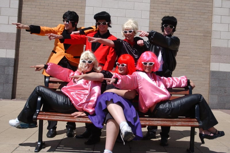 Another scene from the Springs charity event with a Grease theme in 2003. Are you pictured?