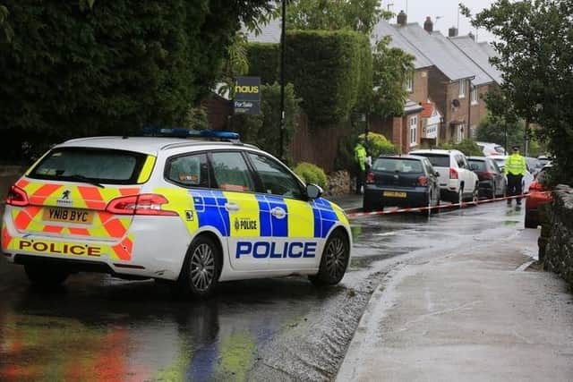 There will be an increased police presence in Grenoside following yesterday's shooting, according to officers.