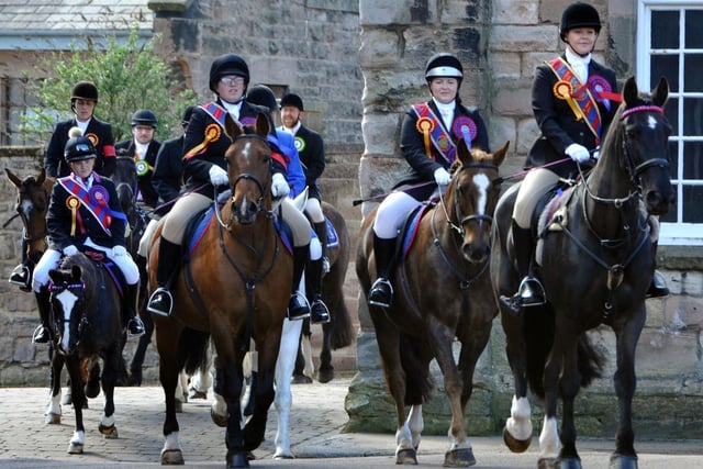 The 2018 Riding of the Bounds in Berwick.