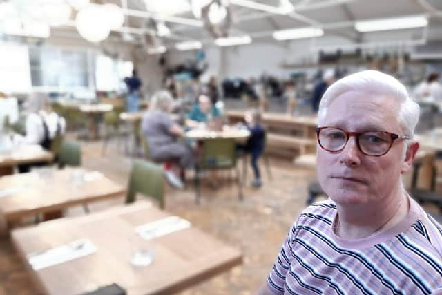 Tim Nye of The Sorting Office cafe believes Sheffield's roads have seized up.